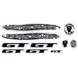 GT - 1999 Performer decal set - for Black frame - Old school bmx - Bmx Products AU
