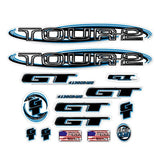 GT - 1999 TOUR 2 decal set - for Black frame - Old school bmx - Bmx Products AU