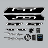 GT - 2001 Vertigo for blue frame - decal set - Old school bmx - Bmx Products AU