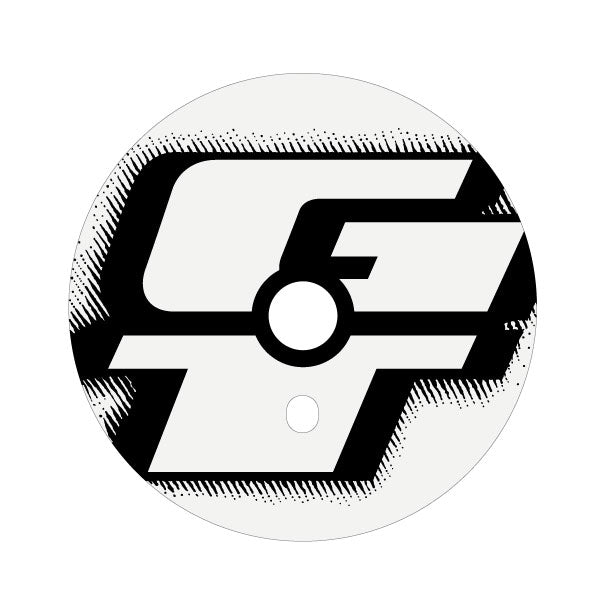 GT - 90's Sprocket decal - black on clear - Old school bmx - Bmx Products AU