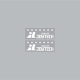 Joytech - SEALED Bearing - White on clear hub decals - old school bmx - Bmx Products AU