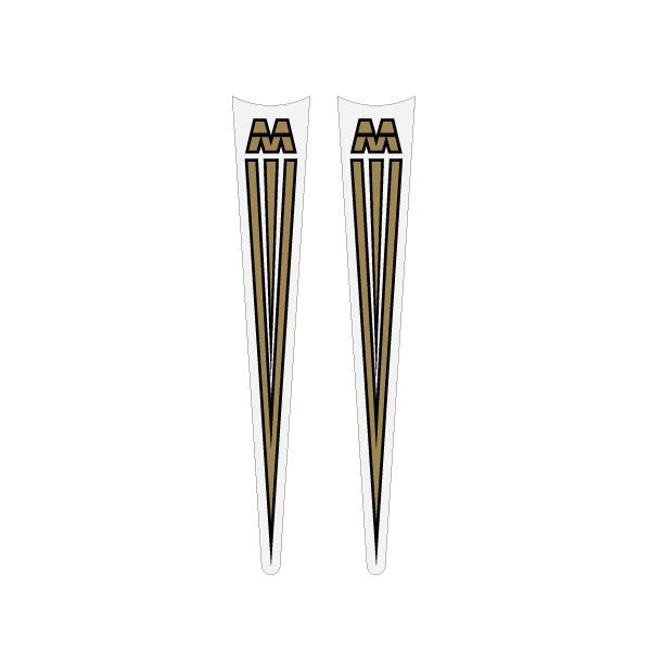 Madison - Seat tube decal - M GEN3 - NARROW - old school bmx - Bmx Products AU