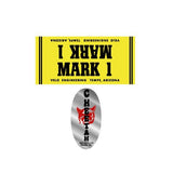 Mark 1 - Cheetah - by Velo - Chrome decals - old school bmx - Bmx Products AU