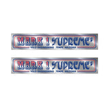 Mark 1 - Supreme - by Velo - Down Tube decal - old school bmx - Bmx Products AU