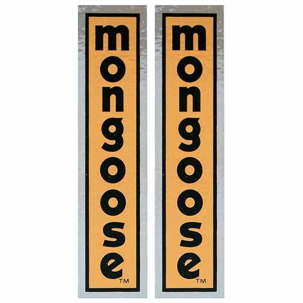 Mongoose - 1980 Motomag Gold w/gold wrap Decal set - old school bmx - Bmx Products AU