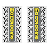 Mongoose - 1984 Californian YELLOW Decal set - Old school bmx - Bmx Products AU