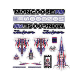 Mongoose - 2002 PRO Sniper Decal set for Chrome frame - old school bmx - Bmx Products AU