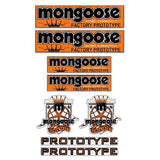 Mongoose - 2012 Prototype Thrive 24 - Decal set - old school bmx - Bmx Products AU