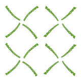 Mongoose - 4 Spoke Mid - school Tuff wheel decals in Green - Old school bmx - Bmx Products AU