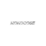 Mongoose - 90's SEAT REAR Chrome on clear decal - Old school bmx - Bmx Products AU