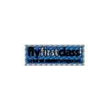Mongoose - FLY FIRST CLASS BLUE PRISM decal - Old school bmx - Bmx Products AU