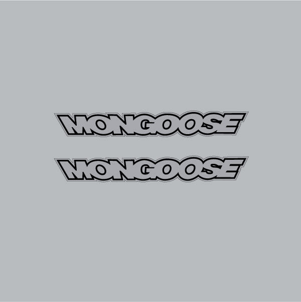 Mongoose Mid school Crank BLACK decals old school bmx – Bmx