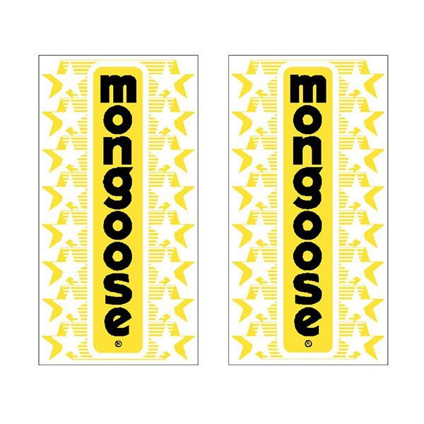 Mongoose - Retro Supergoose Californian fork Decals - Old school bmx - Bmx Products AU
