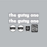 Morrison - The gutsy One decal set - old school bmx - Bmx Products AU