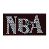 NBA - MX Black PRISM plate decal - old school bmx - Bmx Products AU