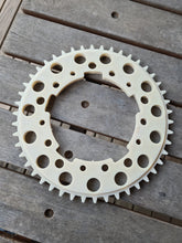 NOS-ADDICKS - 46T Chainwheel in WHITE (32) - Bmx Products AU