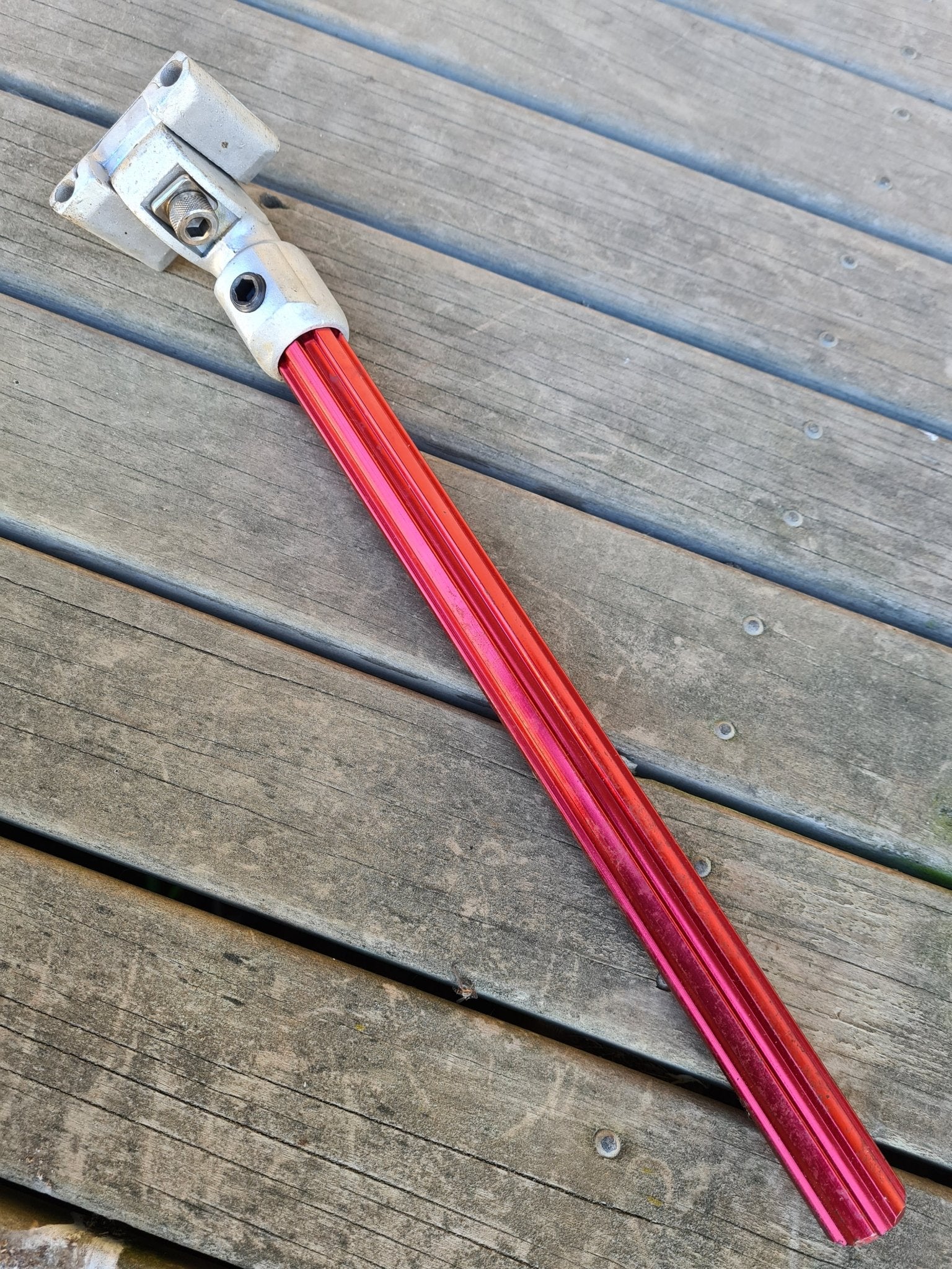 NOS - K-ALLOY RED 22.2 seat post - Bmx Products AU
