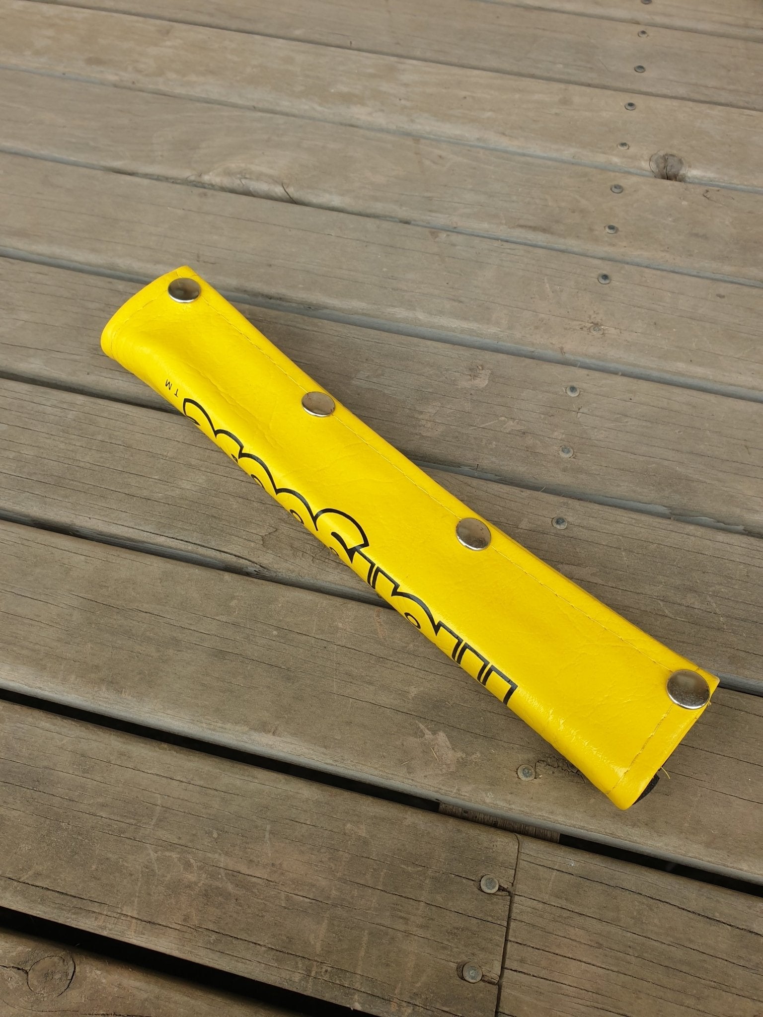 NOS - Mongoose - FRAME pad Yellow 12" - old school bmx - Bmx Products AU