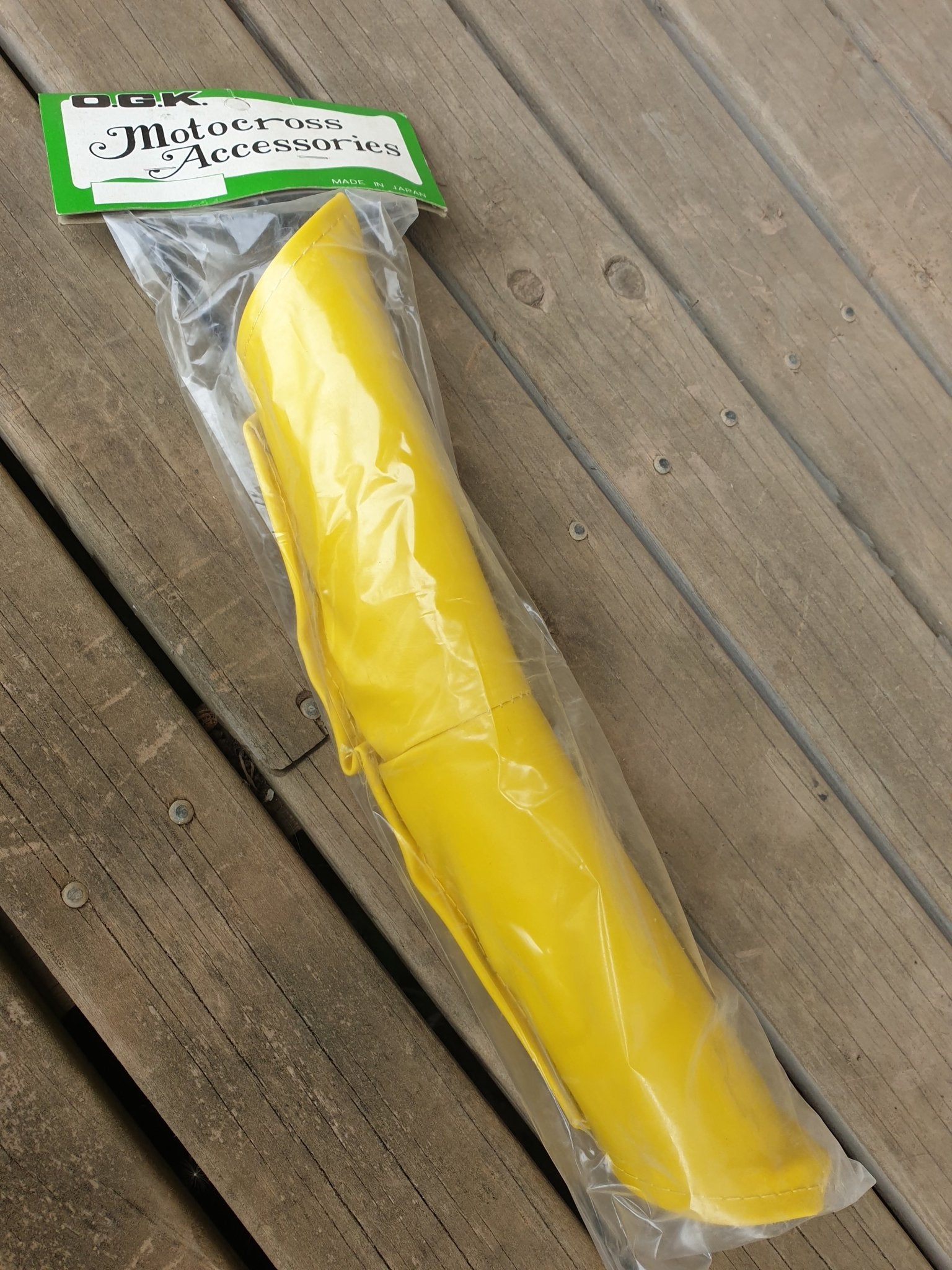 NOS - OGK - VBAR pad in YELLOW - old school bmx - Bmx Products AU