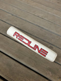NOS - REDLINE - 80'S HANDLE BAR pad in WHITE - old school bmx - Bmx Products AU