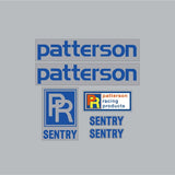 Patterson - Sentry decal set - Old school bmx - Bmx Products AU
