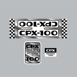 Peugeot - CPX - 100 decal set - old school bmx - Bmx Products AU