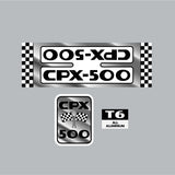Peugeot - CPX - 500 decal set - old school bmx - Bmx Products AU