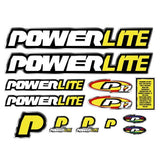 Powerlite - 1997 P17 Chrome decal set - old school bmx - Bmx Products AU