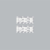 Race face - NEXT Forged crank decals in White on clear - Bmx Products AU