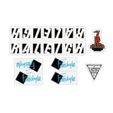 Raleigh - Freestyle Aussie decal set - Old school bmx - Bmx Products AU