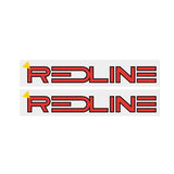 Redline - 1985 Fork decals - Red - Old school bmx - Bmx Products AU