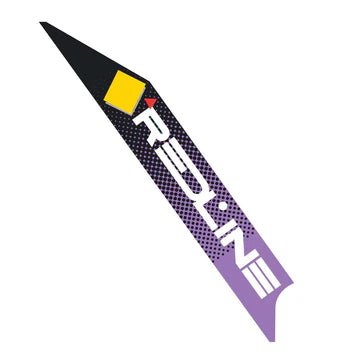 REDLINE - 1985 Forklifter plate side decal - Radberry Light Purple - Old School BMX - Bmx Products AU