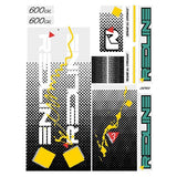 Redline - 1986 600CXL for teal frame Decal set - Old school bmx - Bmx Products AU