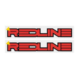 Redline - 1986 Fork decals - Red - Old school bmx - Bmx Products AU