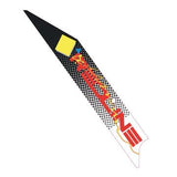 REDLINE - 1986 Forklifter plate side decal - Yellow White - Old School BMX - Bmx Products AU