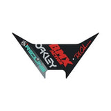 REDLINE - 1988 Forklifter plate decal - RL signature Teal - Old School BMX - Bmx Products AU