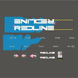 Redline - 1990 700SL Decal set - for Grey & Blue framet - Old school bmx - Bmx Products AU