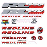 Redline - 1994 - RL440 for purple frame - Decal set - Old school bmx - Bmx Products AU