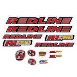 Redline - 1996 - RL340 for chrome frame - Decal set - Old school bmx - Bmx Products AU