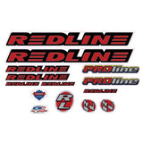 Redline - 1997 - PROLINE - For Chrome frame Decal set - Old school bmx - Bmx Products AU