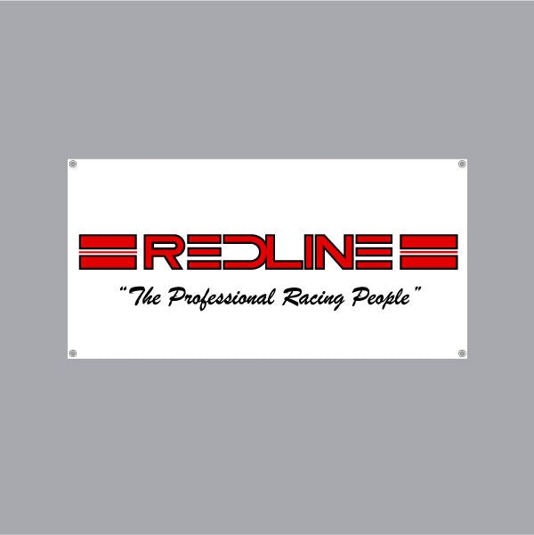 REDLINE - 80's Professional Racing People Banner - old school bmx - Bmx Products AU
