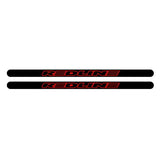 Redline - 90'S Flight crank decal set - BLACK - Old school bmx - Bmx Products AU