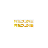 Redline - Gold - Aero Seat decal set - Old school bmx - Bmx Products AU