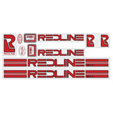 Redline - MXII late font decal set - Old school bmx - Bmx Products AU