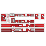 Redline - MXIII late font decal set - Old school bmx - Bmx Products AU