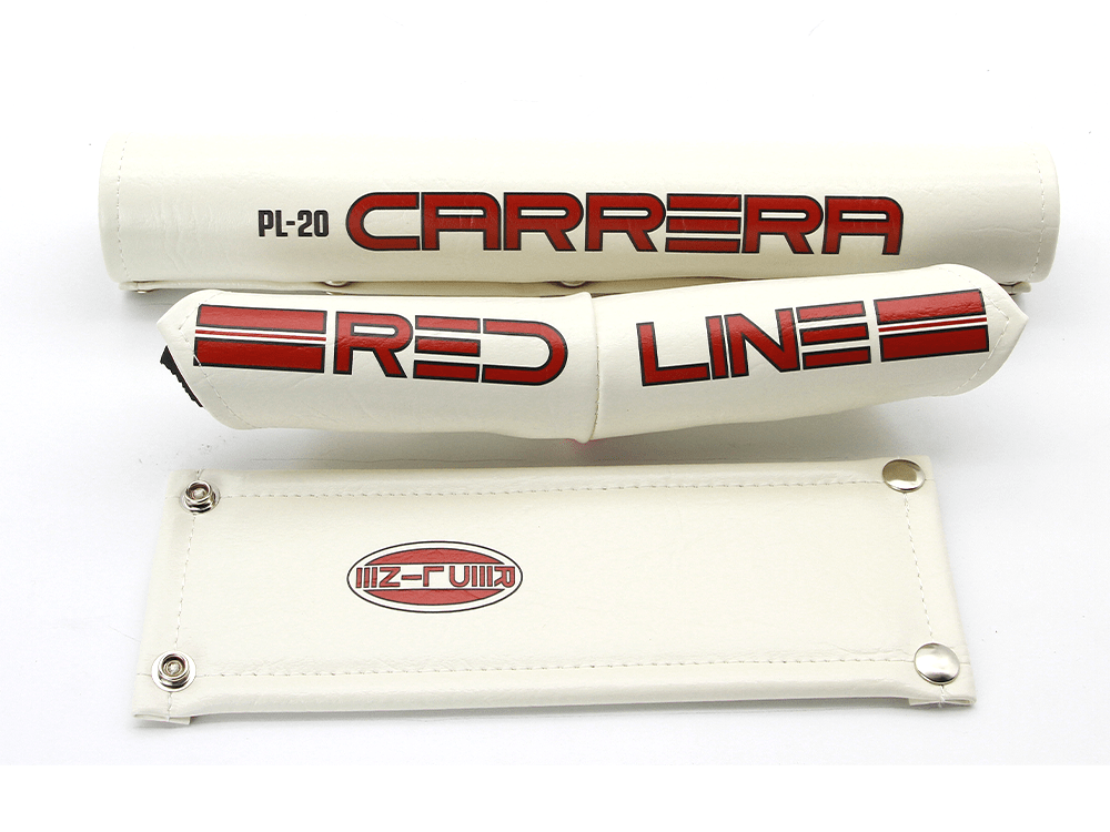 Redline - PL20 Carrera V - Bar vinyl pad set white - old school bmx - Bmx Products AU