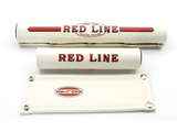 Redline - Proline Gen 1 Straight Bar vinyl pad set white - old school bmx - Bmx Products AU