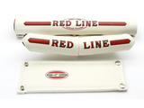 Redline - Proline Gen 1 V - Bar vinyl pad set white - old school bmx - Bmx Products AU