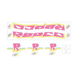 Repco - Freestyle 88 - 89 decal set for black frame - Old school bmx - Bmx Products AU