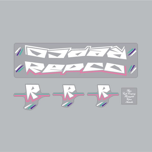 Repco - Freestyle 88 - 89 decal set - Old school bmx - Bmx Products AU
